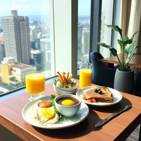 café da manhã de hotel em São Paulo